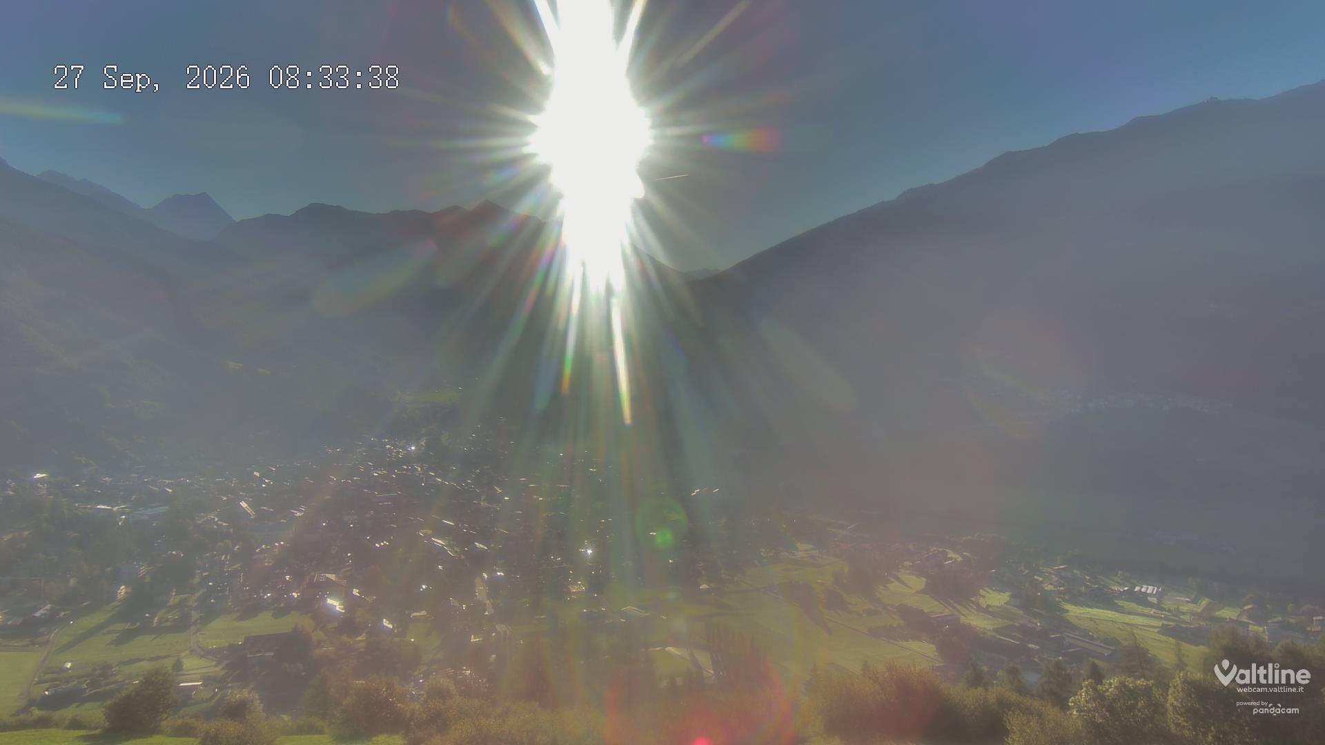 Archiv Foto Webcam Panoramablick Bormio, Lombardei