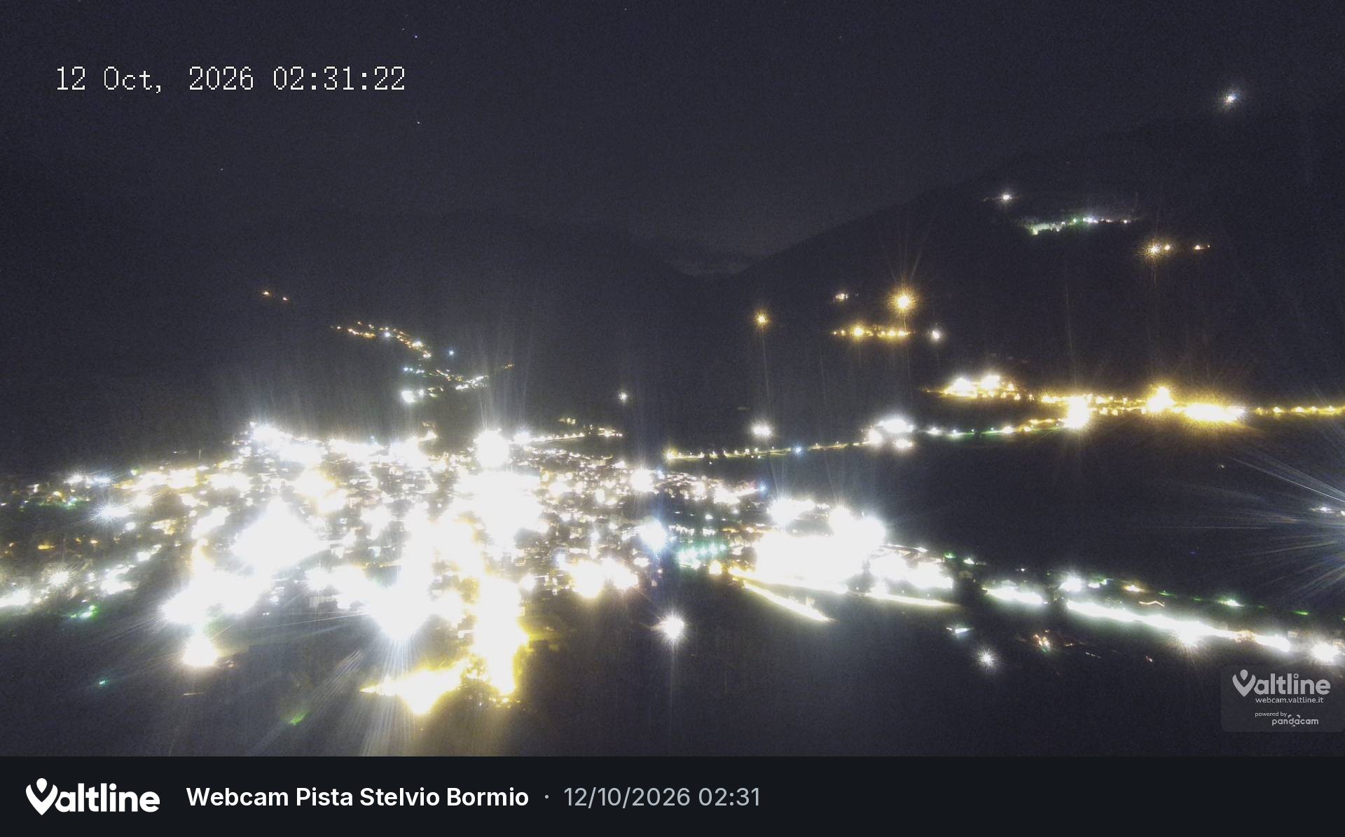 Archiv Foto Webcam Panoramablick Bormio, Lombardei