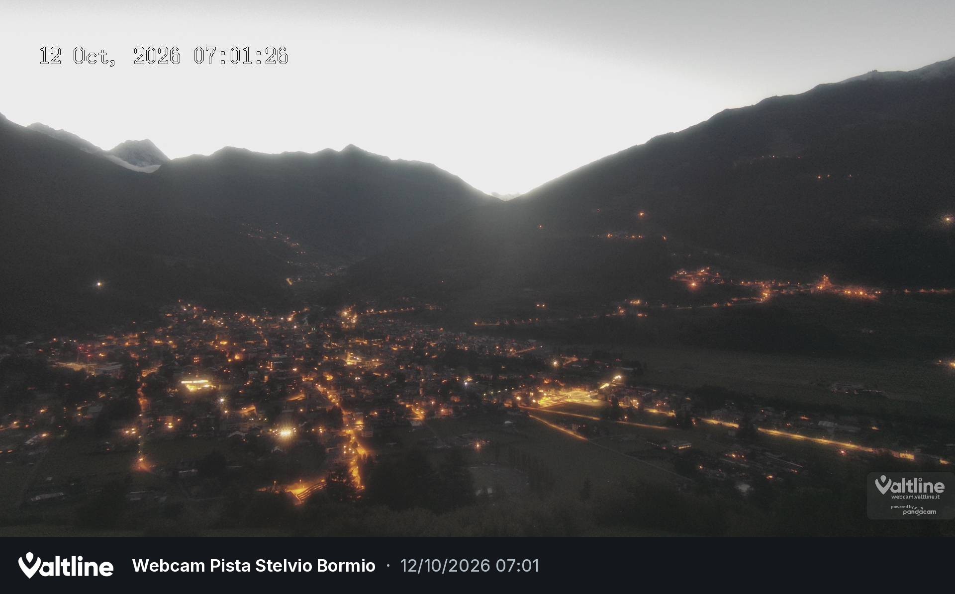 Archiv Foto Webcam Panoramablick Bormio, Lombardei