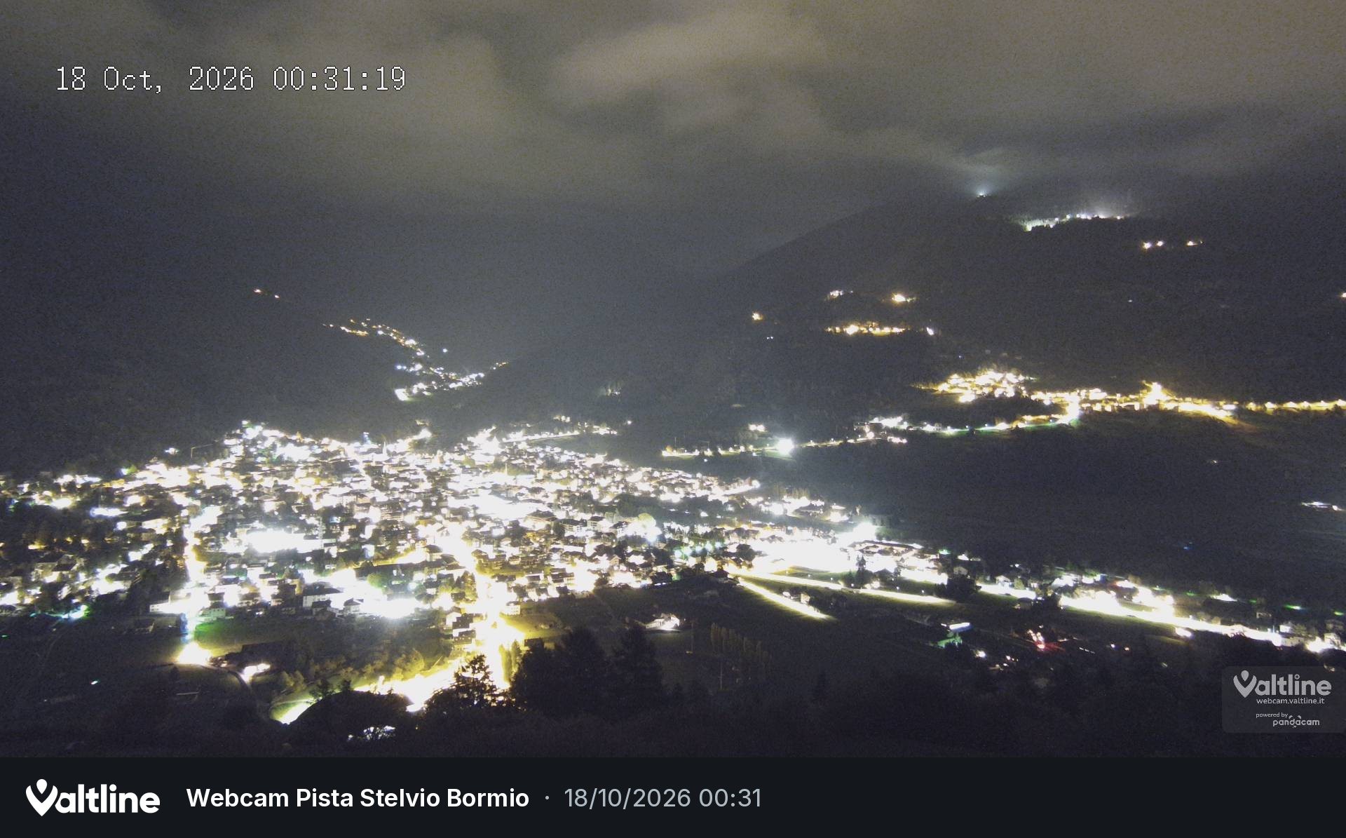 Archiv Foto Webcam Panoramablick Bormio, Lombardei