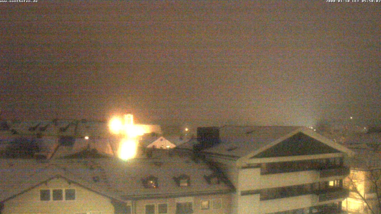 Archiv Foto Webcam Ausblick Rathaus Sonthofen