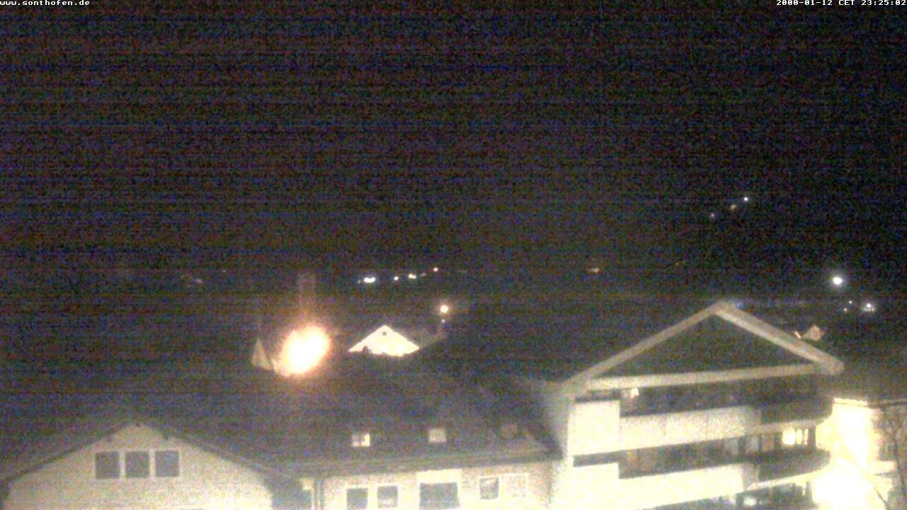 Archiv Foto Webcam Ausblick Rathaus Sonthofen