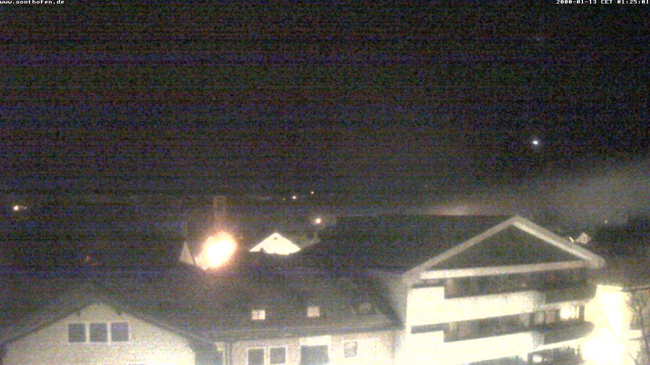 Archiv Foto Webcam Ausblick Rathaus Sonthofen