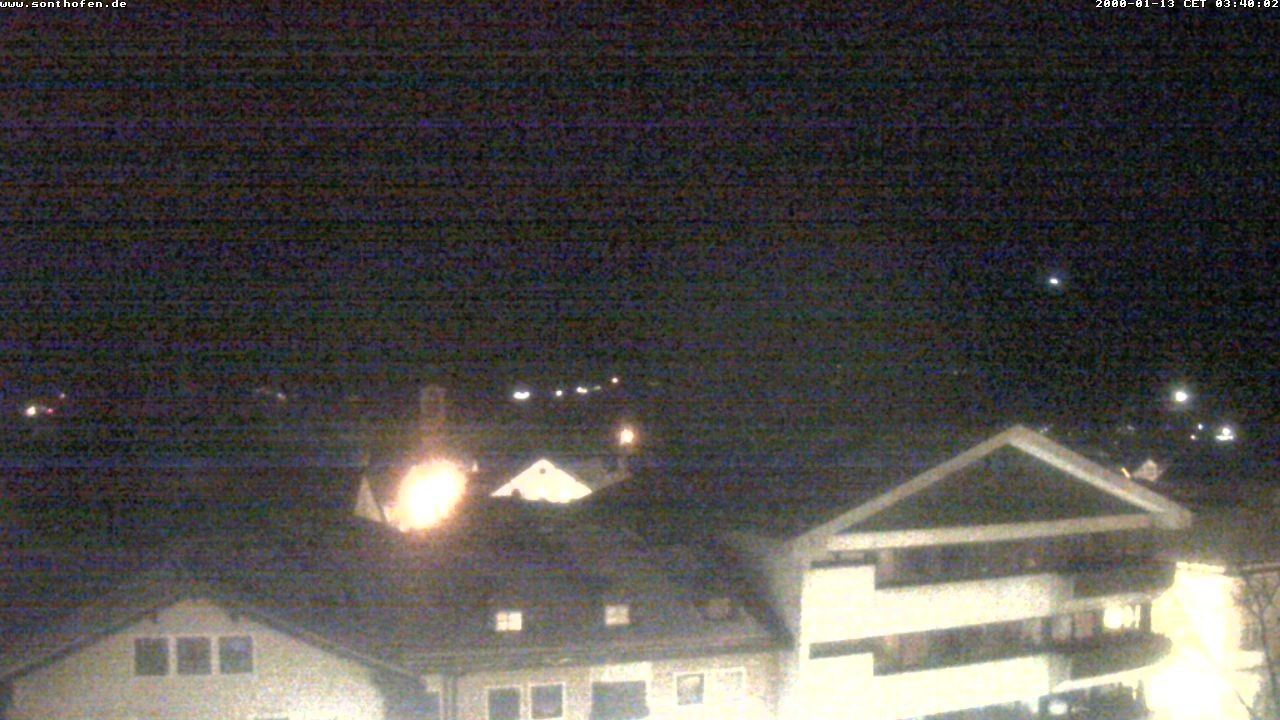 Archiv Foto Webcam Ausblick Rathaus Sonthofen