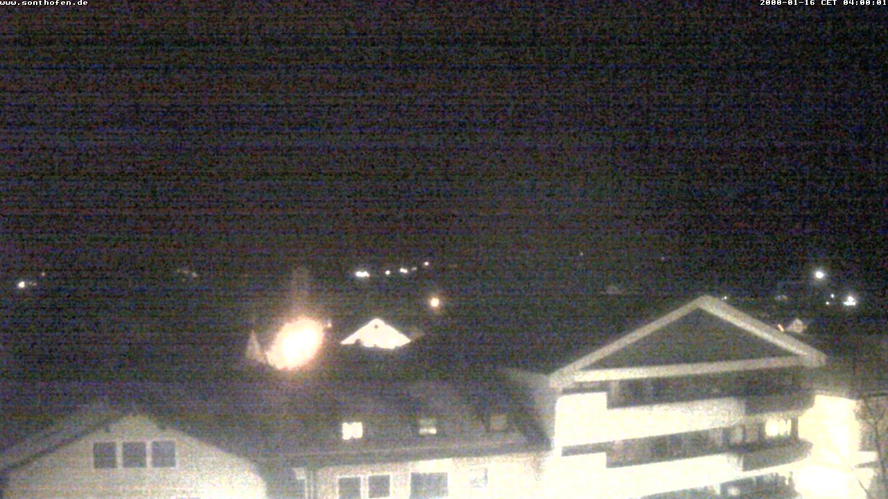 Archiv Foto Webcam Ausblick Rathaus Sonthofen