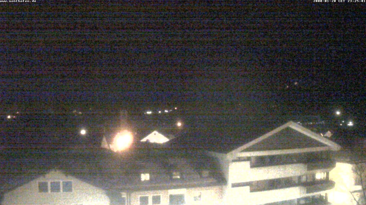 Archiv Foto Webcam Ausblick Rathaus Sonthofen