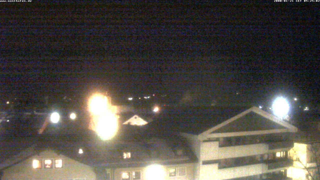 Archiv Foto Webcam Ausblick Rathaus Sonthofen