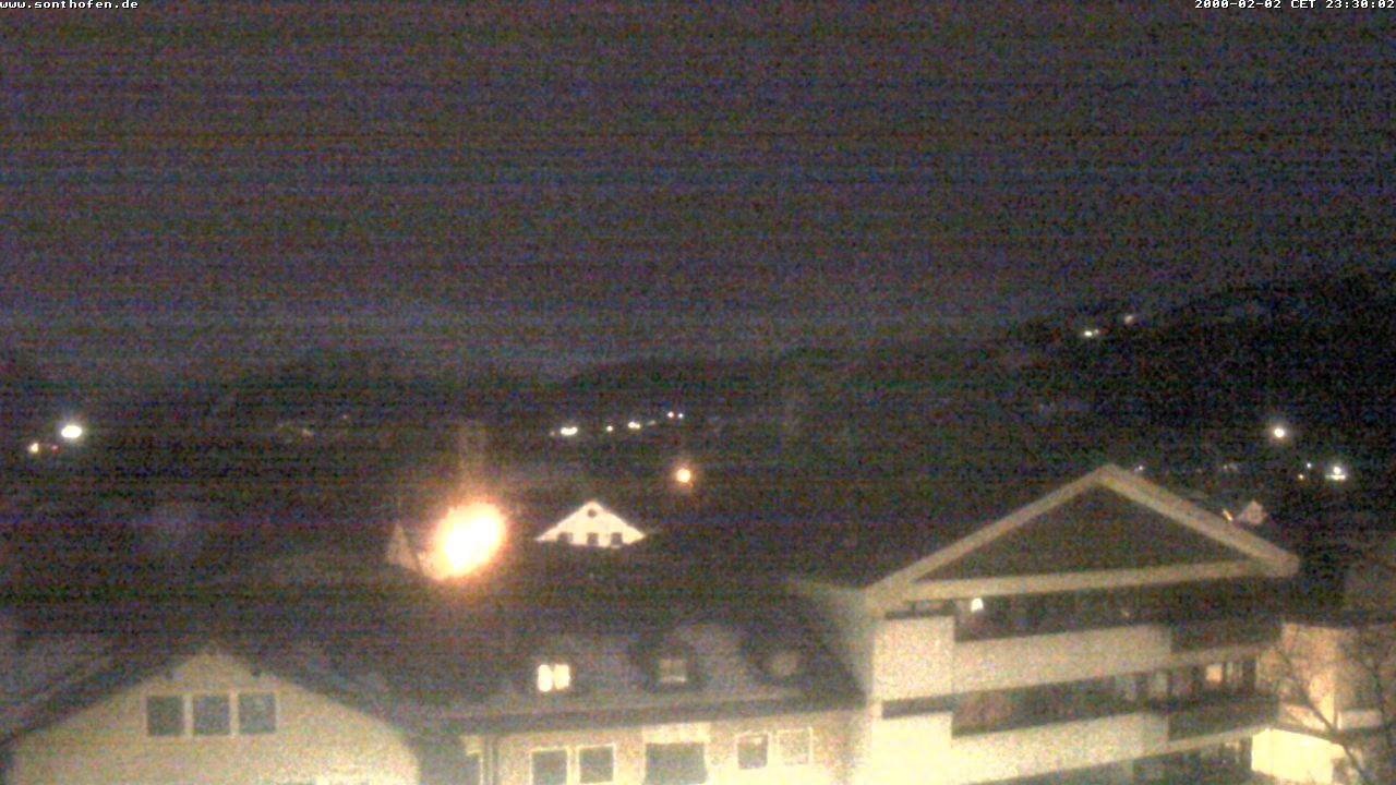 Archiv Foto Webcam Ausblick Rathaus Sonthofen