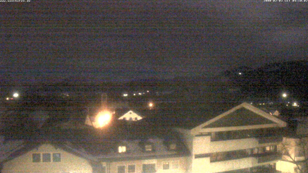 Archiv Foto Webcam Ausblick Rathaus Sonthofen