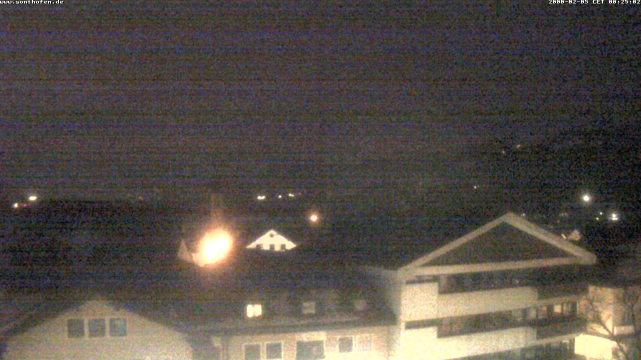 Archiv Foto Webcam Ausblick Rathaus Sonthofen