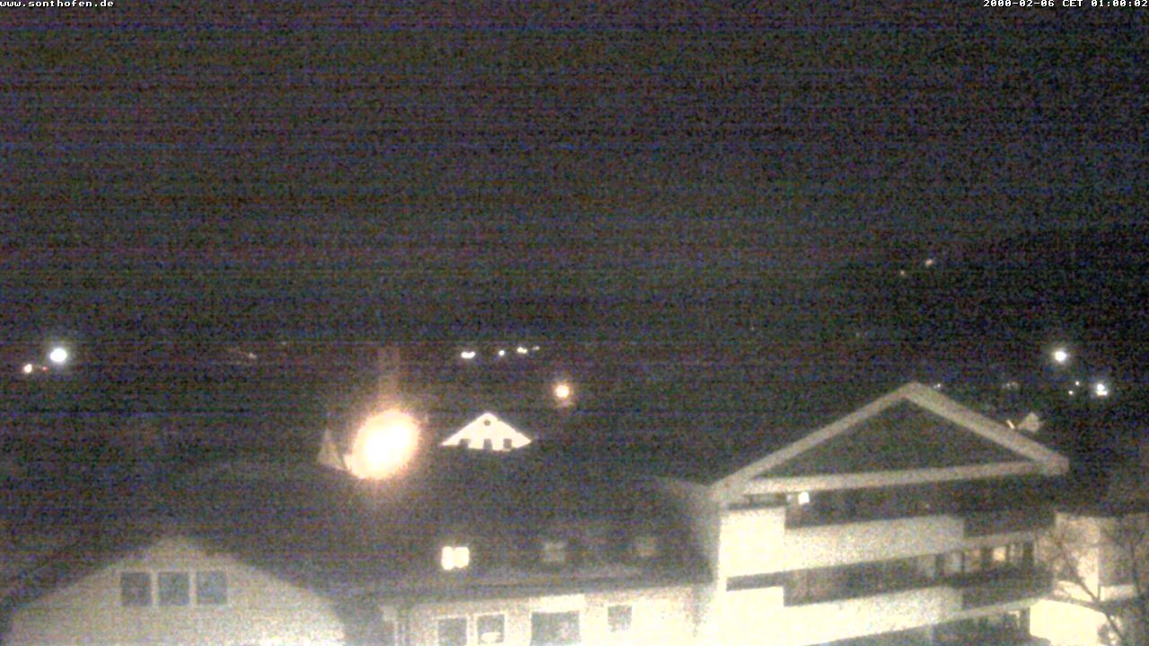 Archiv Foto Webcam Ausblick Rathaus Sonthofen