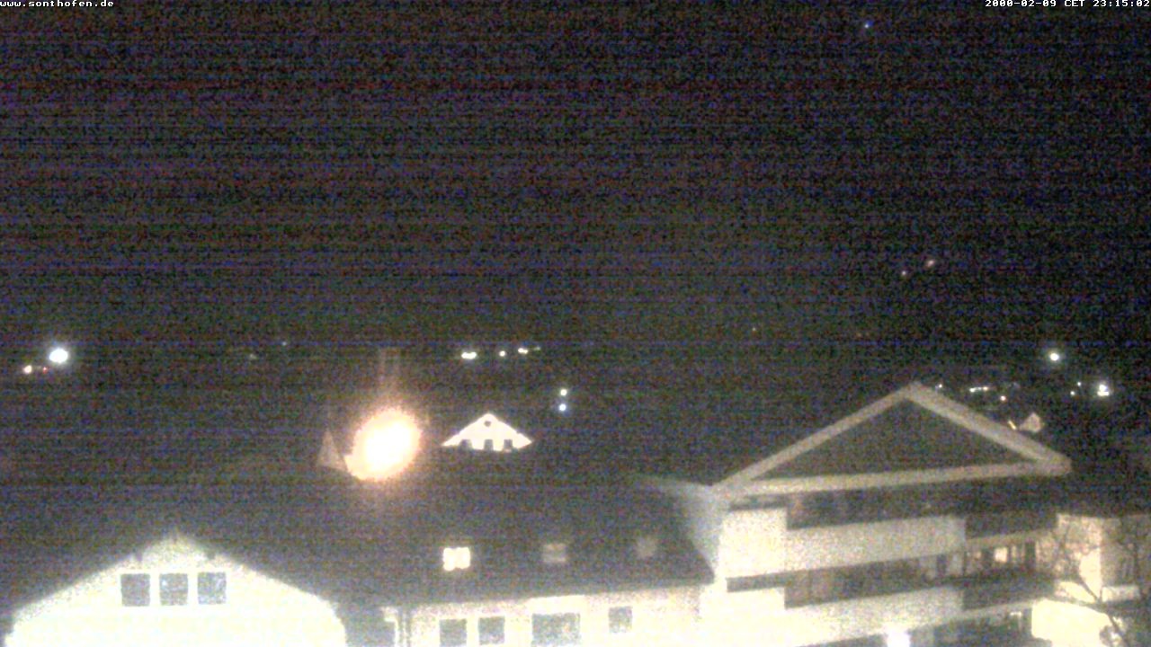 Archiv Foto Webcam Ausblick Rathaus Sonthofen