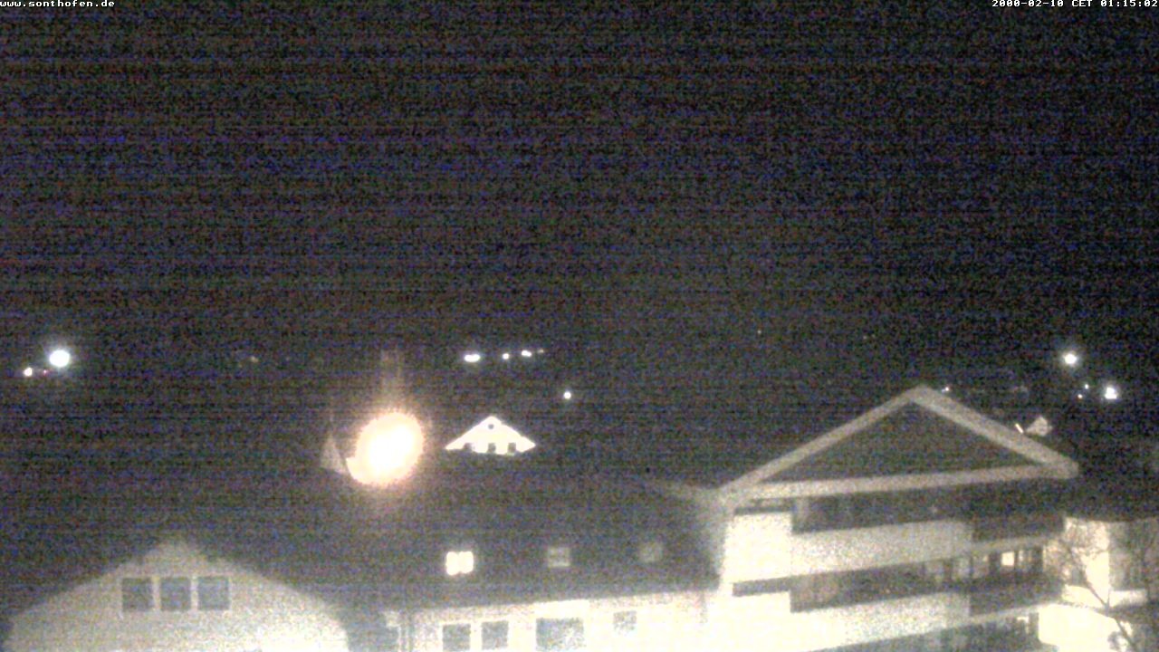 Archiv Foto Webcam Ausblick Rathaus Sonthofen