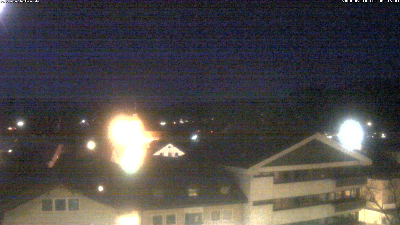 Archiv Foto Webcam Ausblick Rathaus Sonthofen