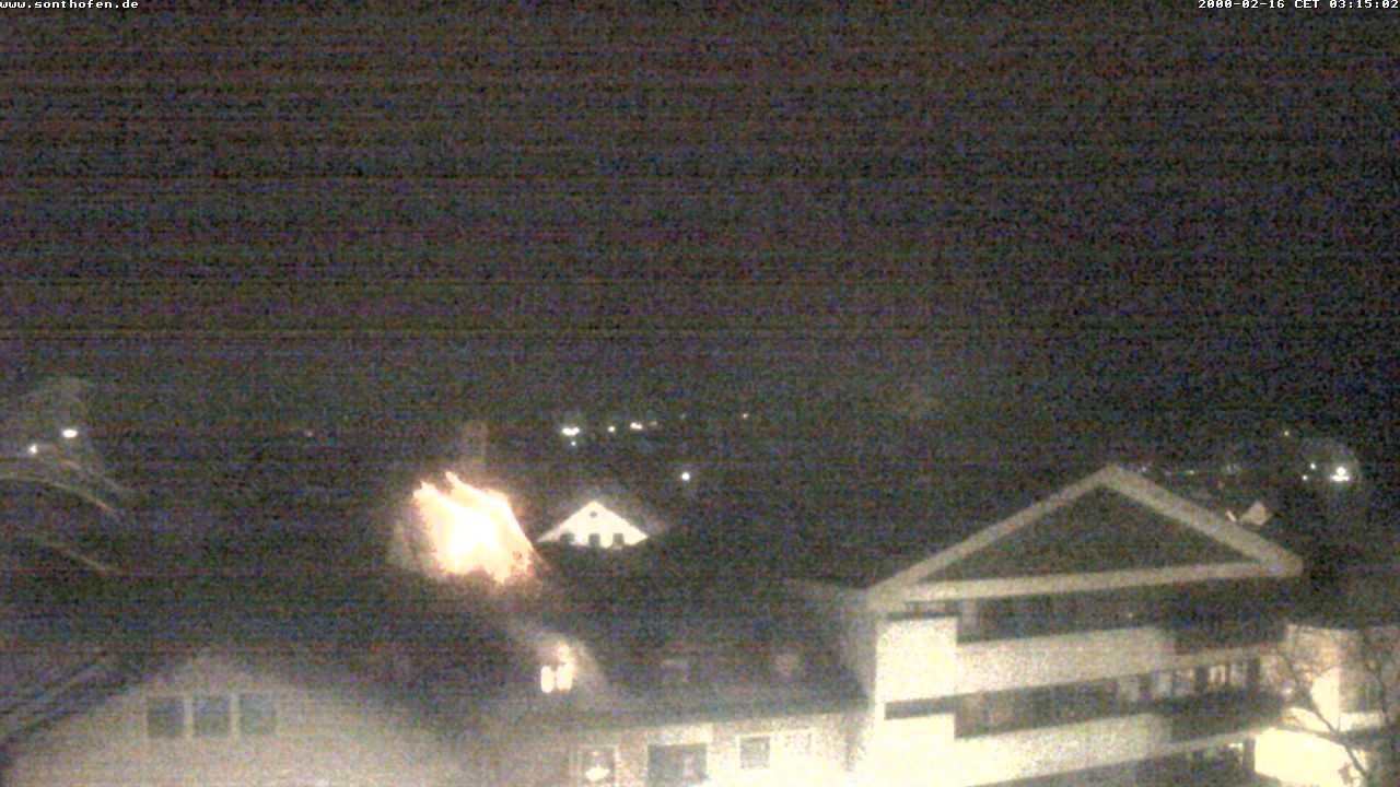 Archiv Foto Webcam Ausblick Rathaus Sonthofen