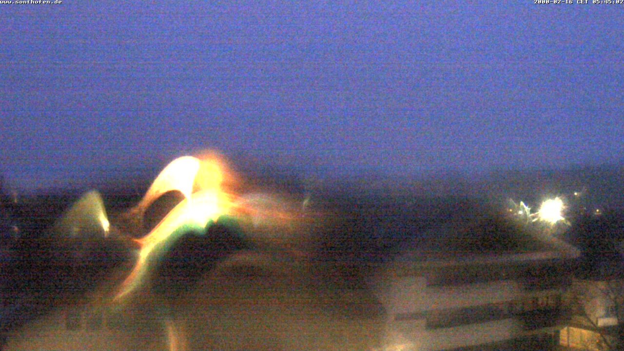 Archiv Foto Webcam Ausblick Rathaus Sonthofen