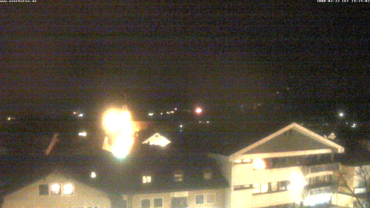 Archiv Foto Webcam Ausblick Rathaus Sonthofen