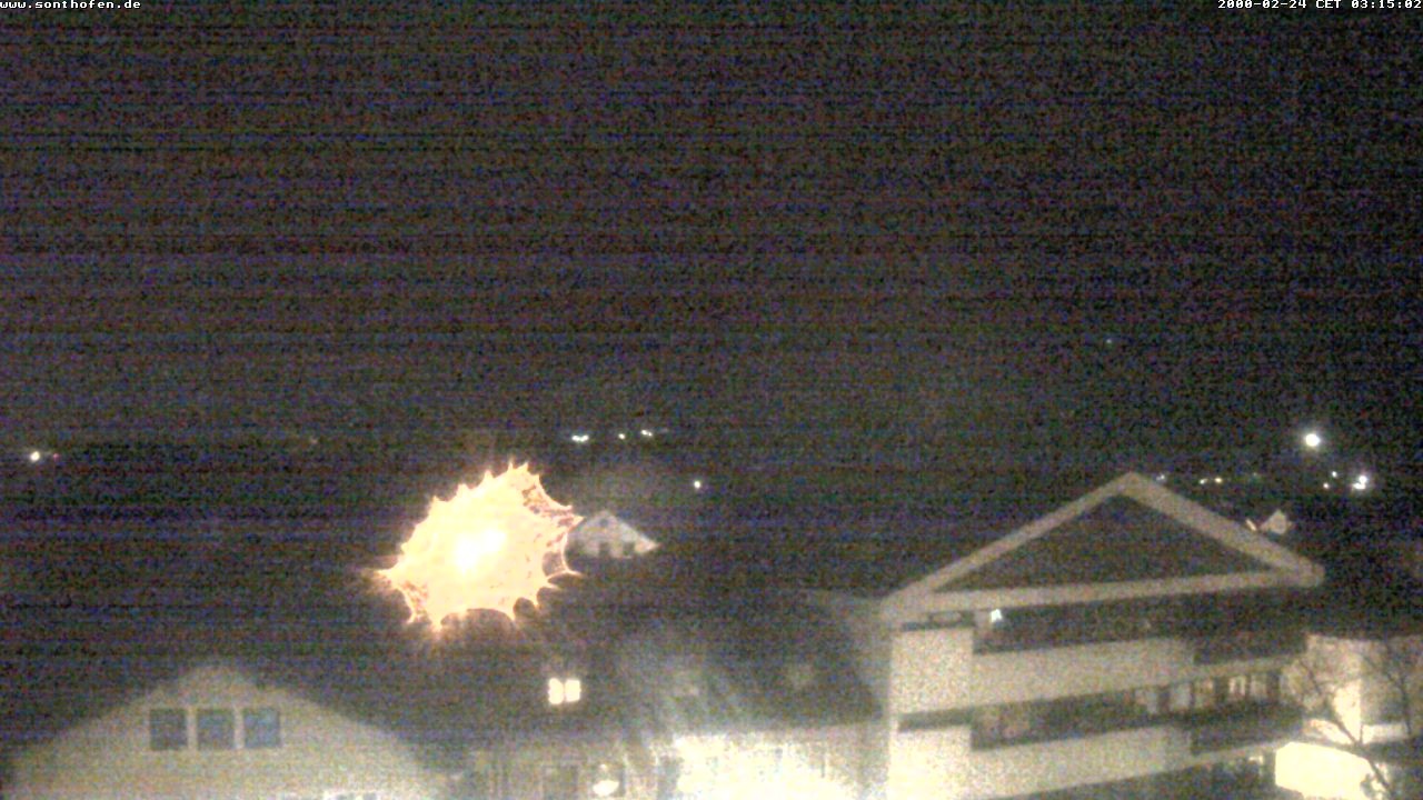 Archiv Foto Webcam Ausblick Rathaus Sonthofen