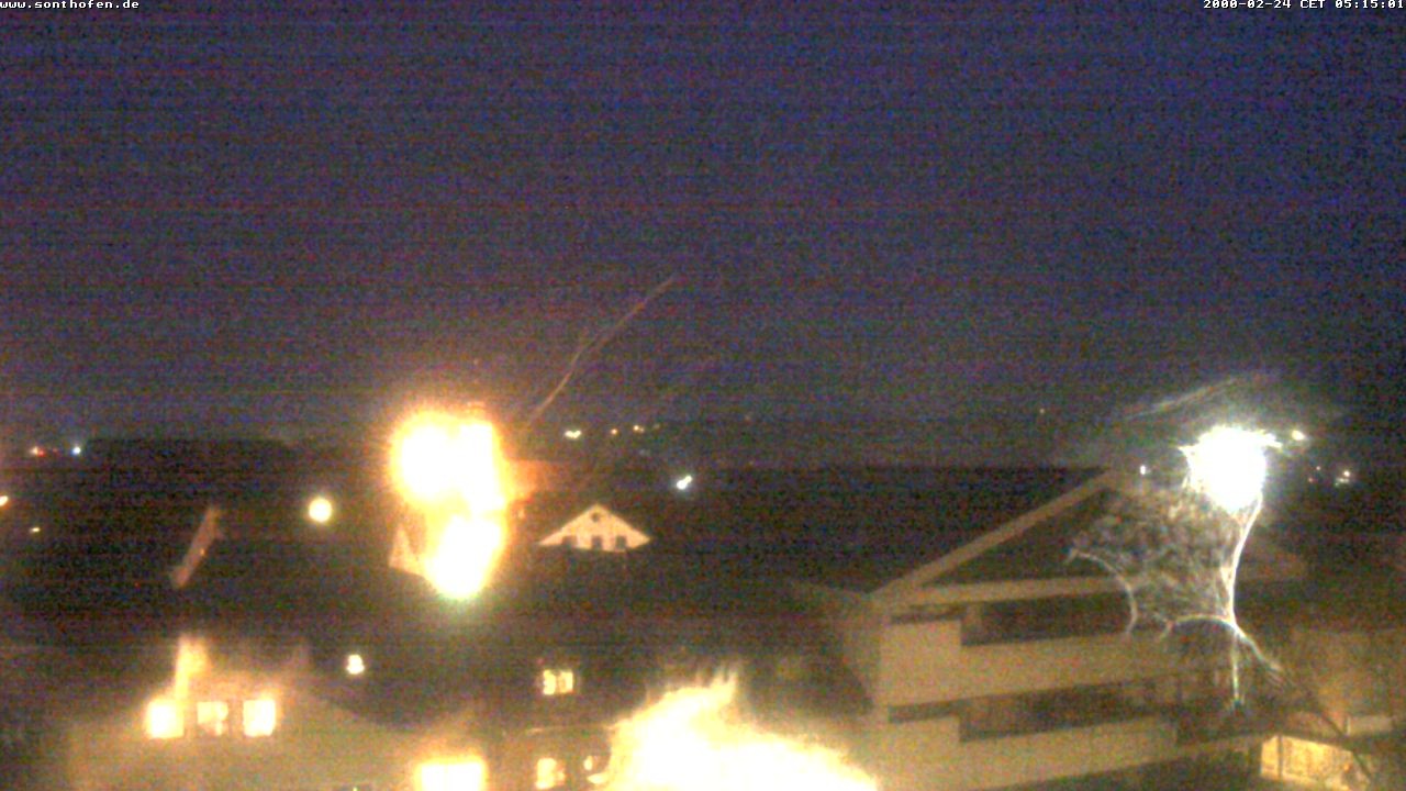 Archiv Foto Webcam Ausblick Rathaus Sonthofen