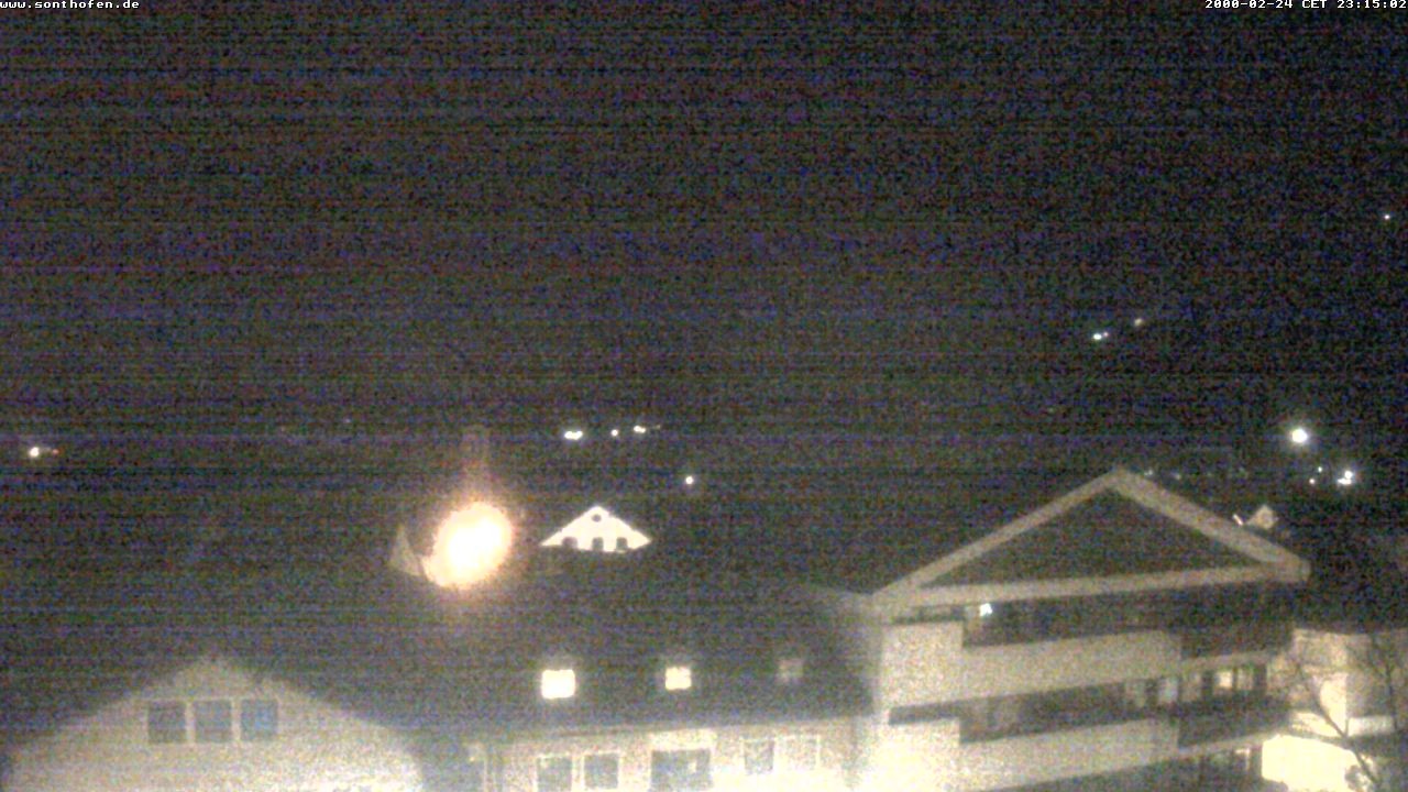 Archiv Foto Webcam Ausblick Rathaus Sonthofen