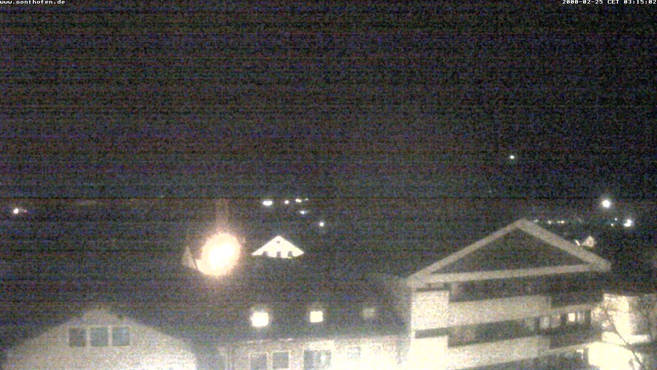 Archiv Foto Webcam Ausblick Rathaus Sonthofen
