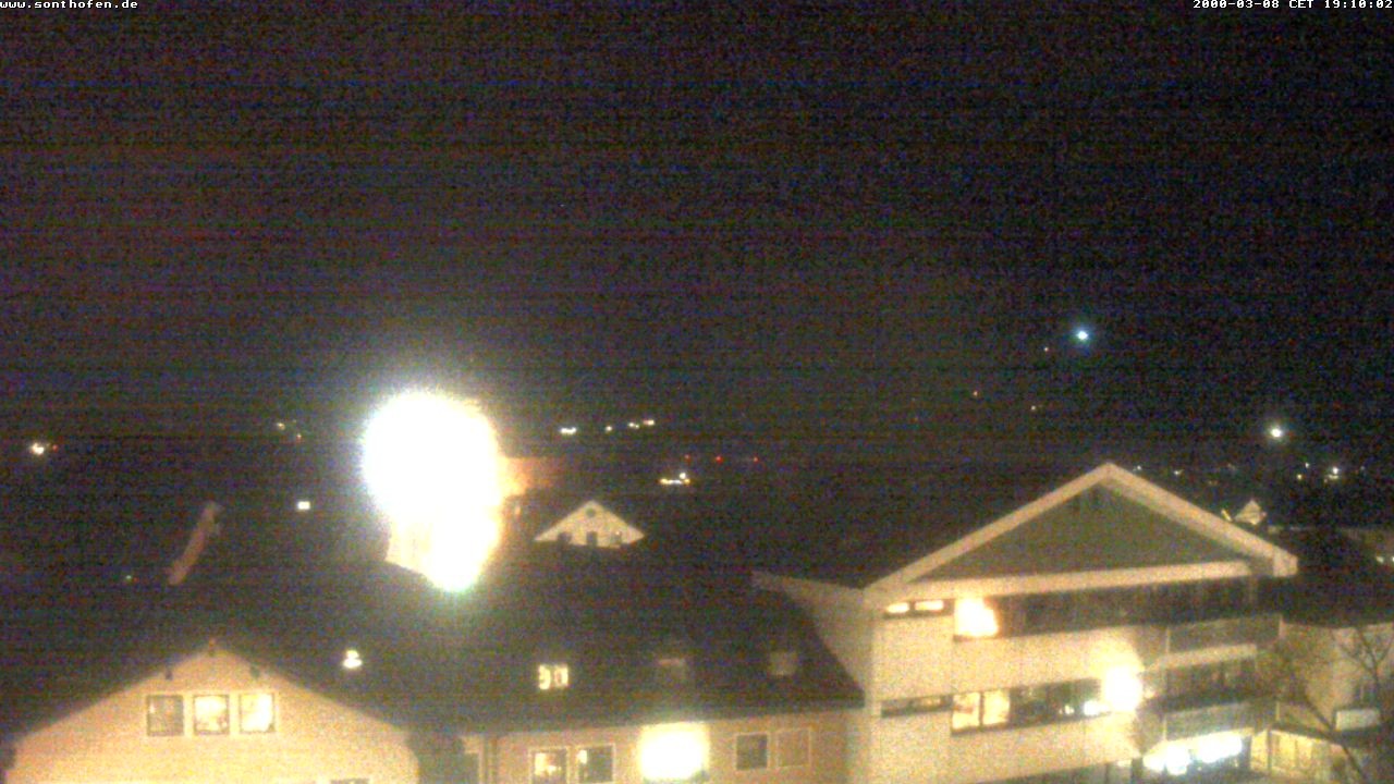 Archiv Foto Webcam Ausblick Rathaus Sonthofen