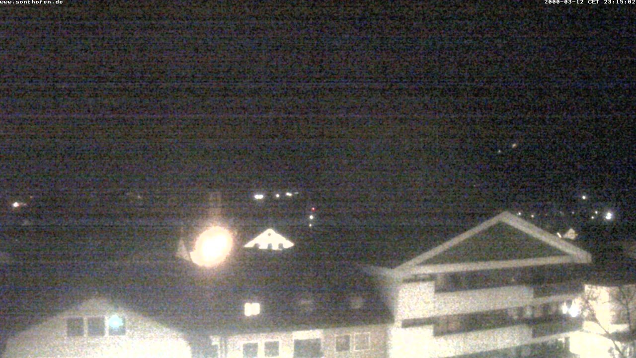 Archiv Foto Webcam Ausblick Rathaus Sonthofen