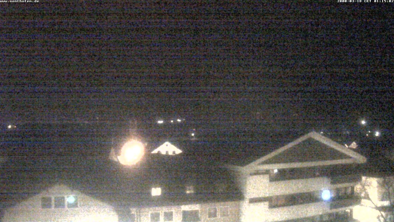 Archiv Foto Webcam Ausblick Rathaus Sonthofen