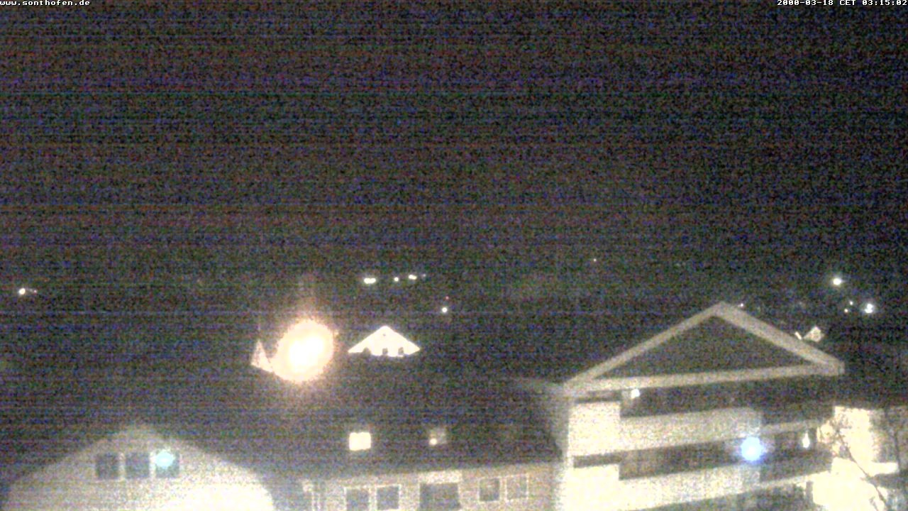 Archiv Foto Webcam Ausblick Rathaus Sonthofen