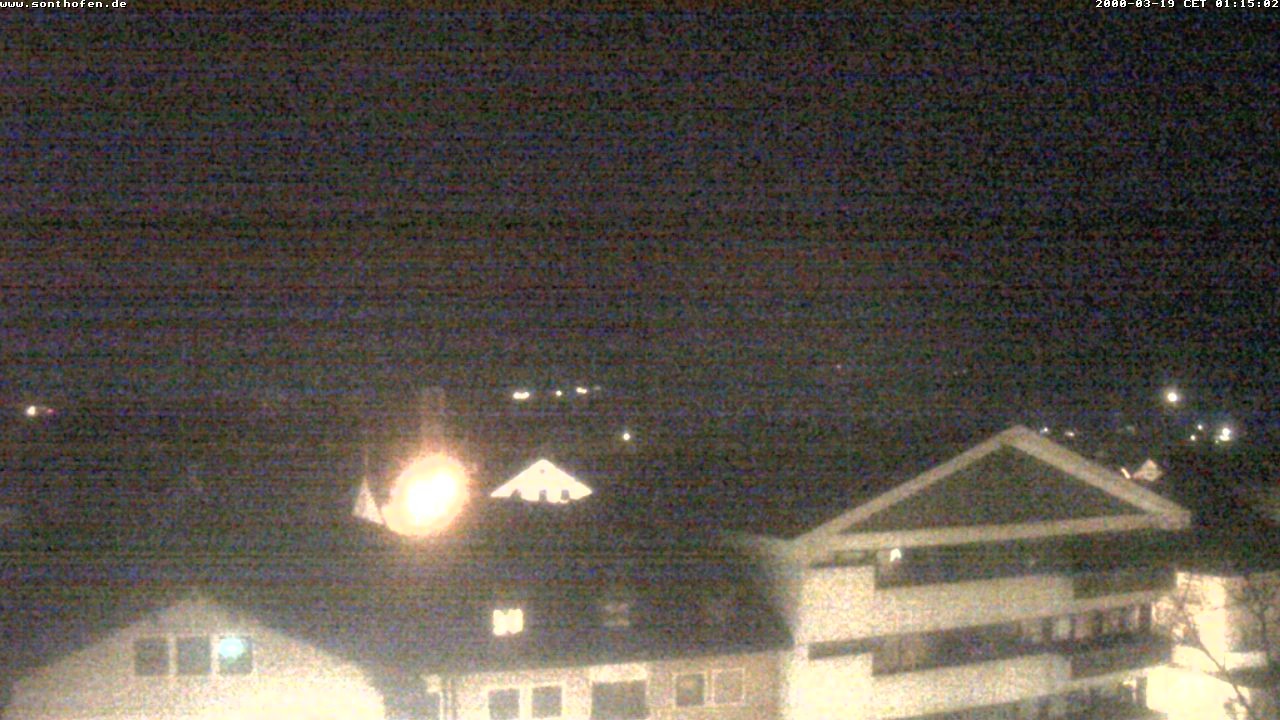 Archiv Foto Webcam Ausblick Rathaus Sonthofen