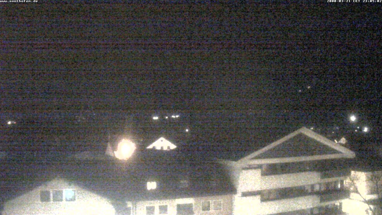 Archiv Foto Webcam Ausblick Rathaus Sonthofen