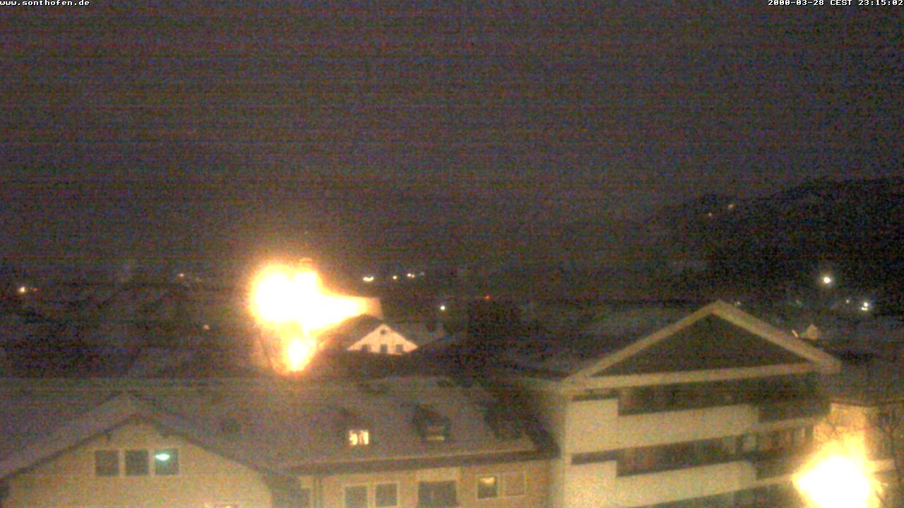 Archiv Foto Webcam Ausblick Rathaus Sonthofen