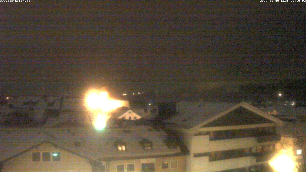 Archiv Foto Webcam Ausblick Rathaus Sonthofen