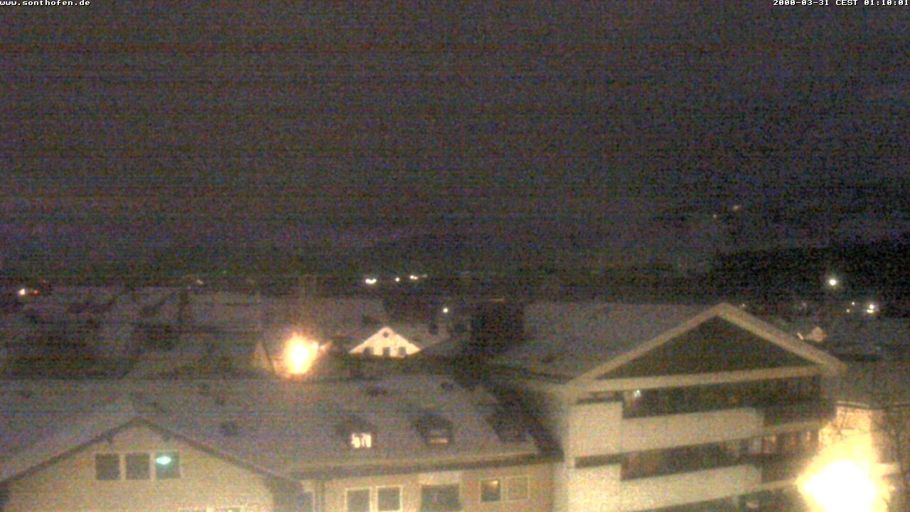 Archiv Foto Webcam Ausblick Rathaus Sonthofen