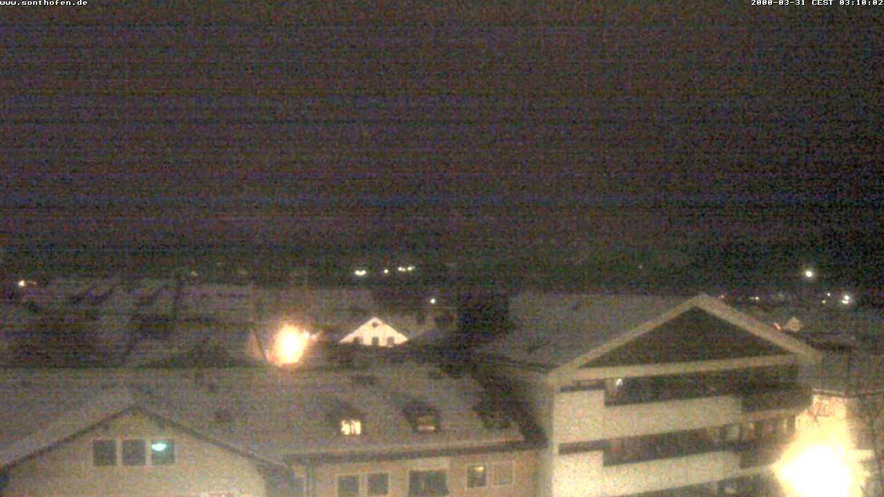 Archiv Foto Webcam Ausblick Rathaus Sonthofen