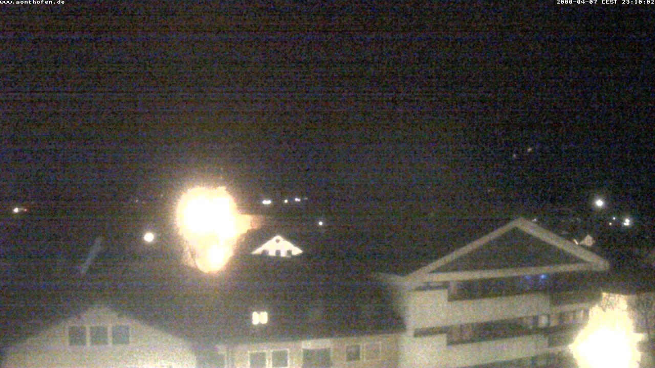 Archiv Foto Webcam Ausblick Rathaus Sonthofen