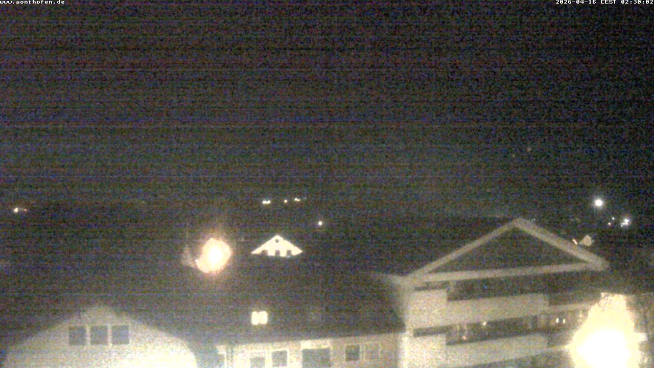 Archiv Foto Webcam Ausblick Rathaus Sonthofen