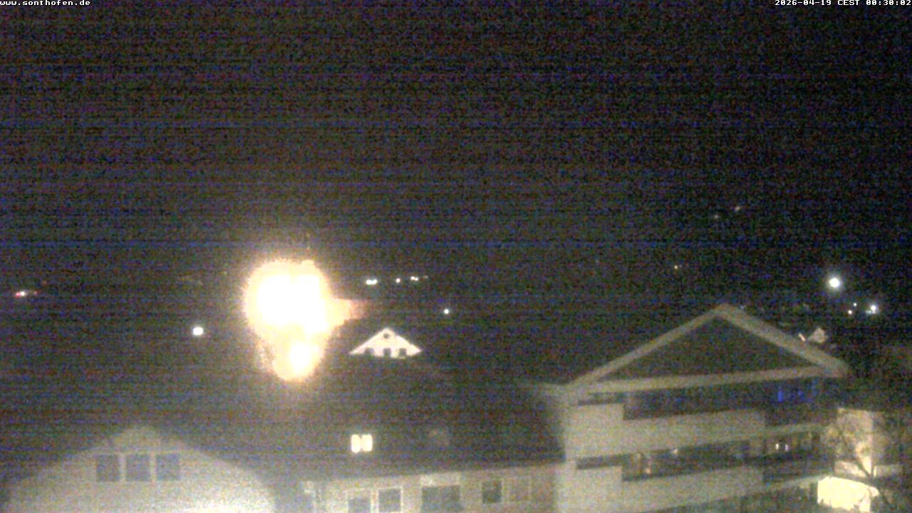 Archiv Foto Webcam Ausblick Rathaus Sonthofen