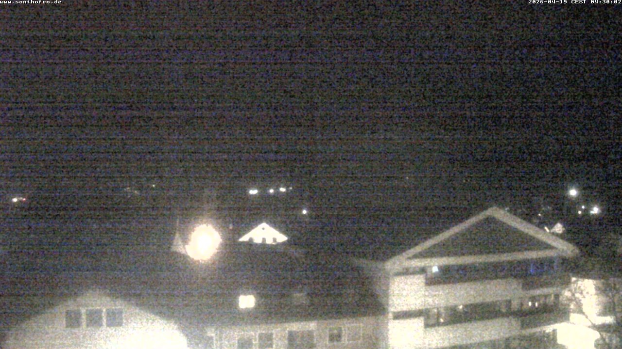 Archiv Foto Webcam Ausblick Rathaus Sonthofen