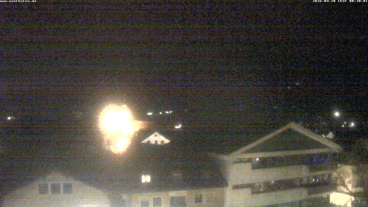 Archiv Foto Webcam Ausblick Rathaus Sonthofen