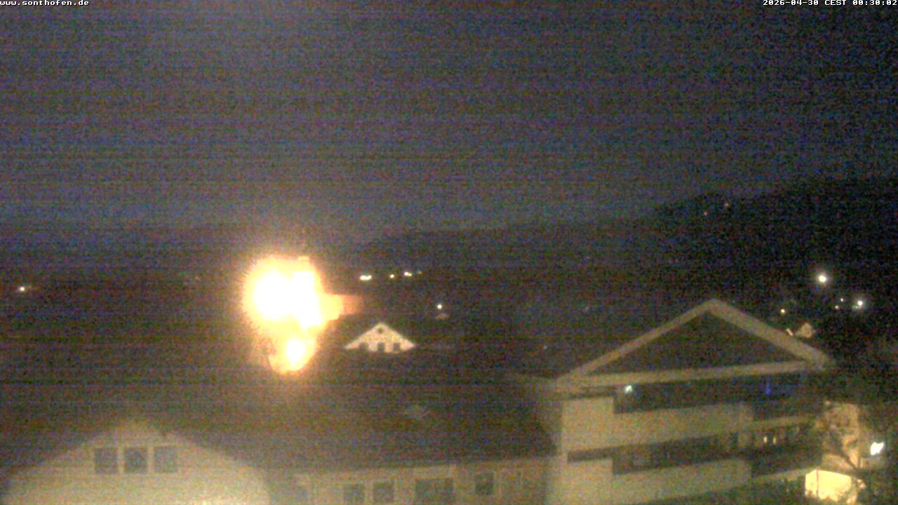 Archiv Foto Webcam Ausblick Rathaus Sonthofen