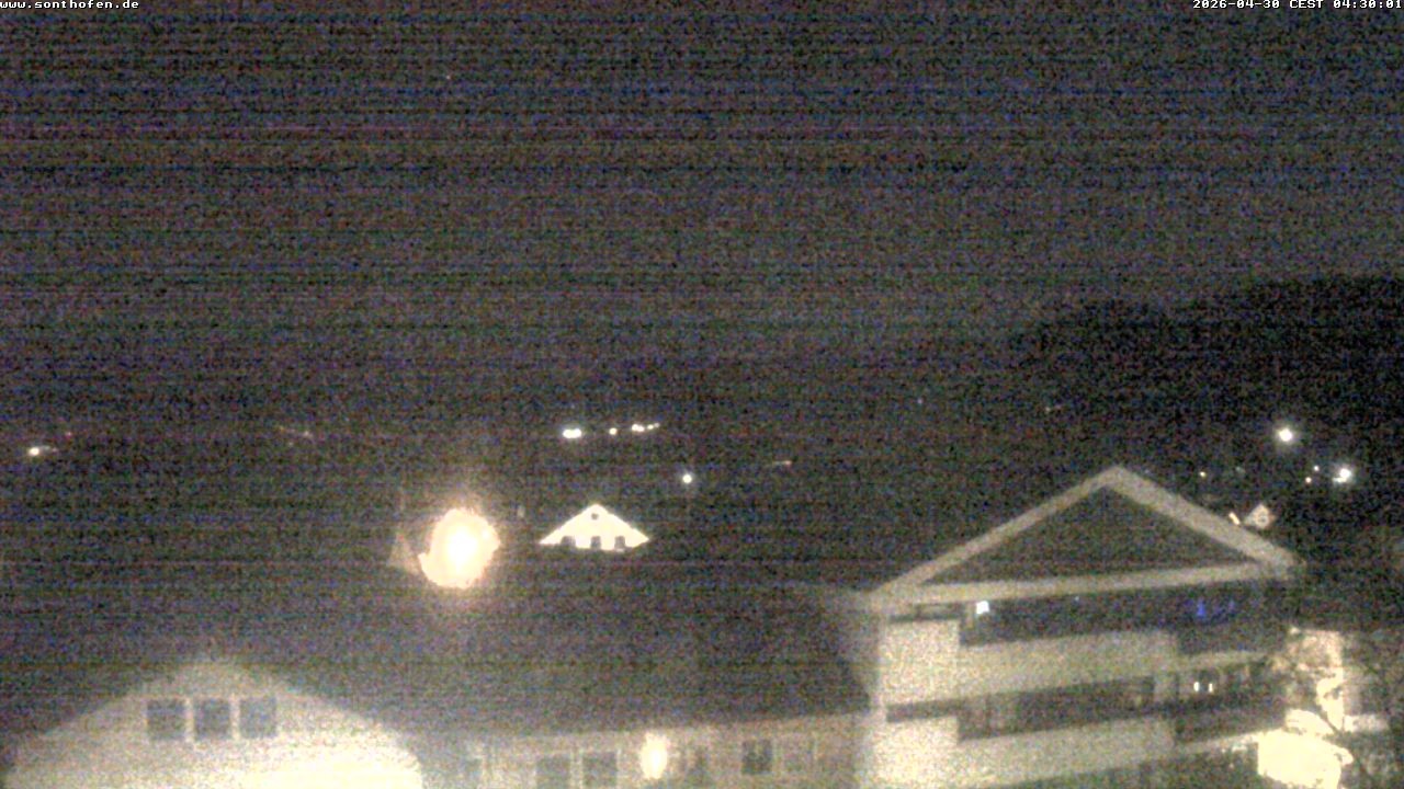 Archiv Foto Webcam Ausblick Rathaus Sonthofen