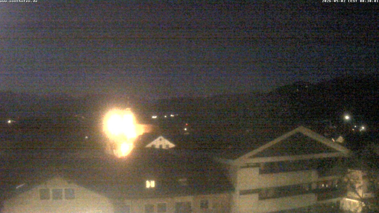 Archiv Foto Webcam Ausblick Rathaus Sonthofen