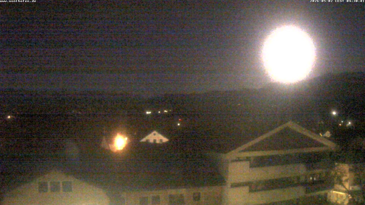 Archiv Foto Webcam Ausblick Rathaus Sonthofen