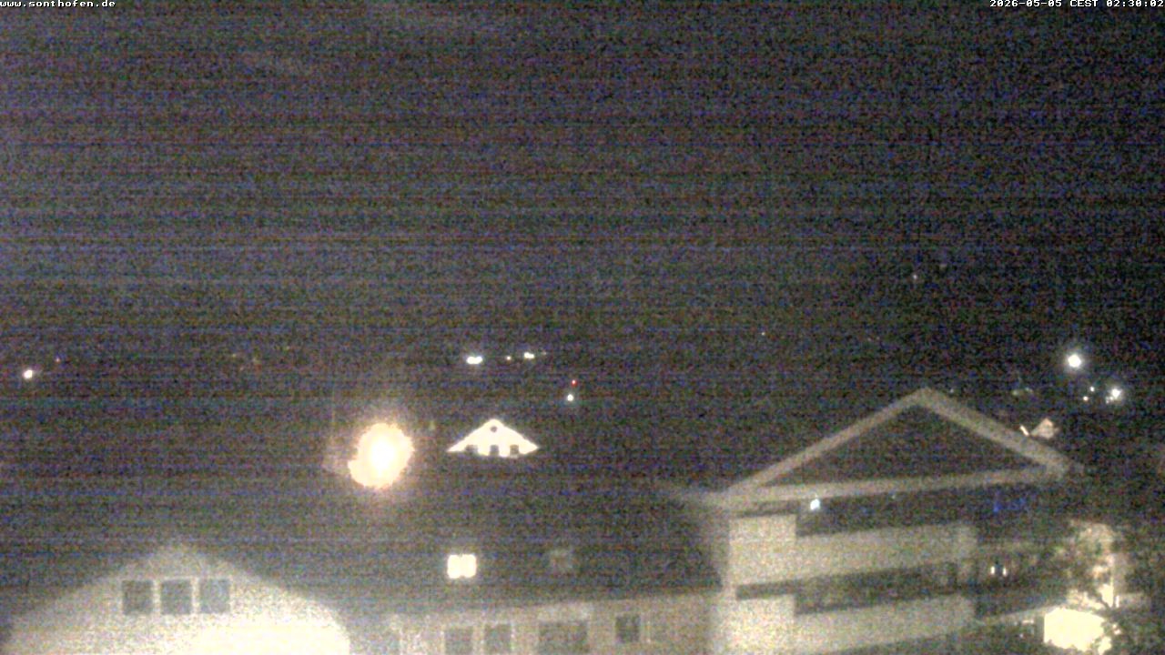 Archiv Foto Webcam Ausblick Rathaus Sonthofen