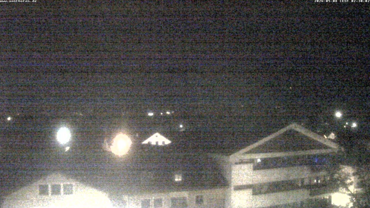 Archiv Foto Webcam Ausblick Rathaus Sonthofen