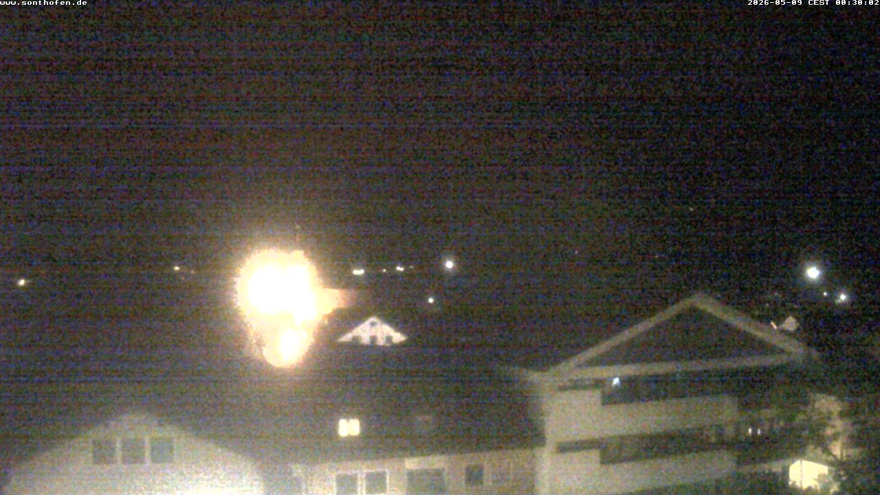 Archiv Foto Webcam Ausblick Rathaus Sonthofen