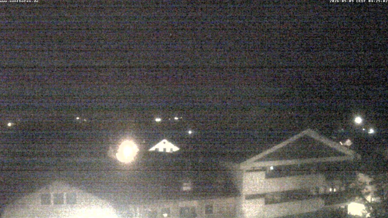 Archiv Foto Webcam Ausblick Rathaus Sonthofen