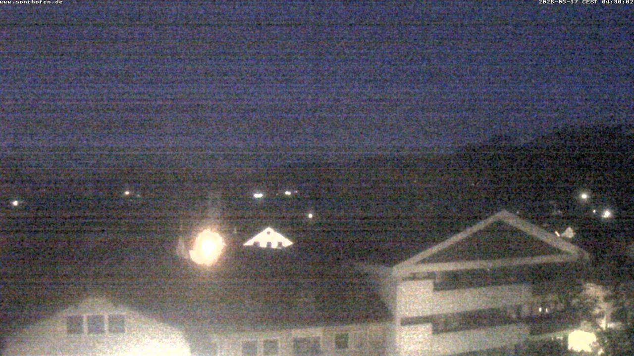 Archiv Foto Webcam Ausblick Rathaus Sonthofen