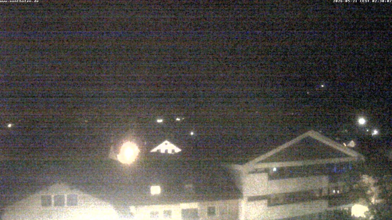 Archiv Foto Webcam Ausblick Rathaus Sonthofen